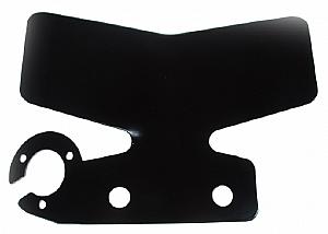 Black Bumper Guard Plate