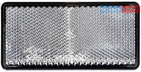 Rectangular Clear Self Adhesive Reflector