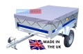 Grey Trailer Cover For Erde 122, Daxara 127, Maypole MP712 & MP6812